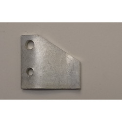 Zgarniak sieczkarni 62x60x5 prawy  napawany