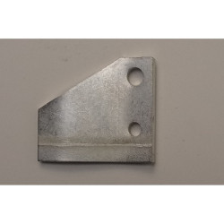 Zgarniak sieczkarni 62x60x5 prawy  napawany