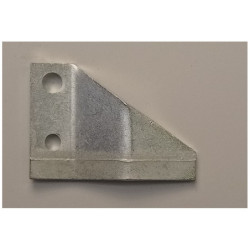 Zgarniak sieczkarni 80x60x5 lewy napawany