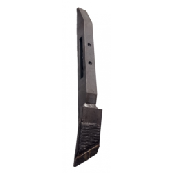 Dłuto typu Michel lewe wzmocnione jednostronnie płytką węglika wolframu i napawem  575x60 mm - dilagro.pl - 1