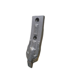 Dłuto typ KOCKERLING  dwuotworowe  płytka tungsten + napaw