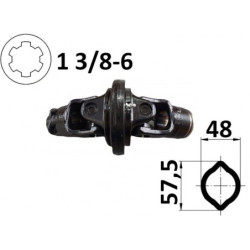 Kompletny przegub homokinetyczny na rurę 48x57