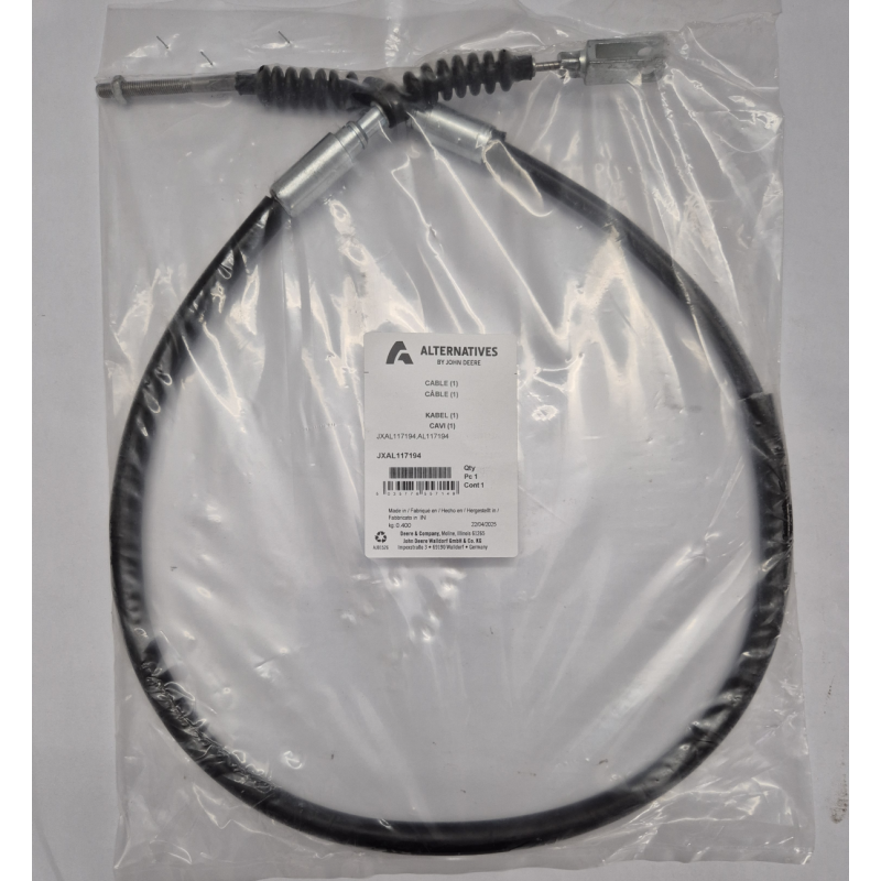 Linka sprzęgła jezdnego 1165mm John Deere AL117194 - dilagro.pl
